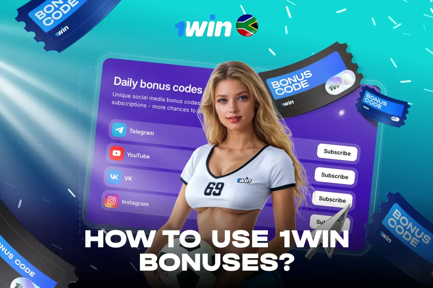 1win Bonus South Africa 2026 | 500% Package and Free Spins